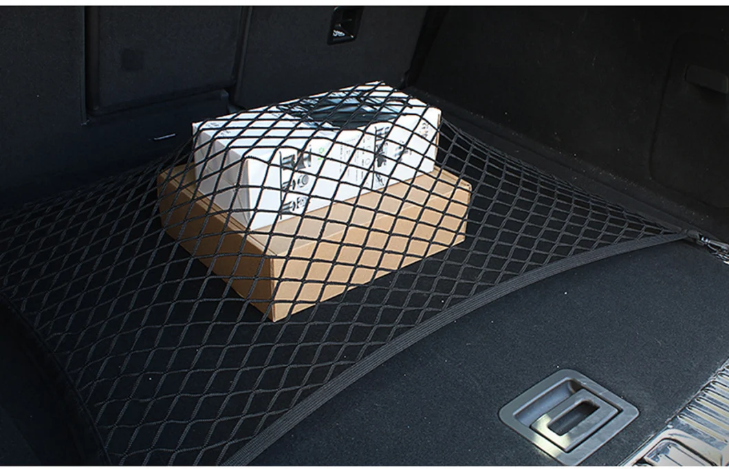 Car Trunk Cargo Net Mesh Storage Organizer Car Net for Kids Luggage Universal Fit Car Organizer Esg12905