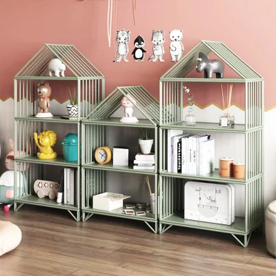 Neues Design-Möbel-Stahl-Aufbewahrungs-Kinderschrank-Bücherregal